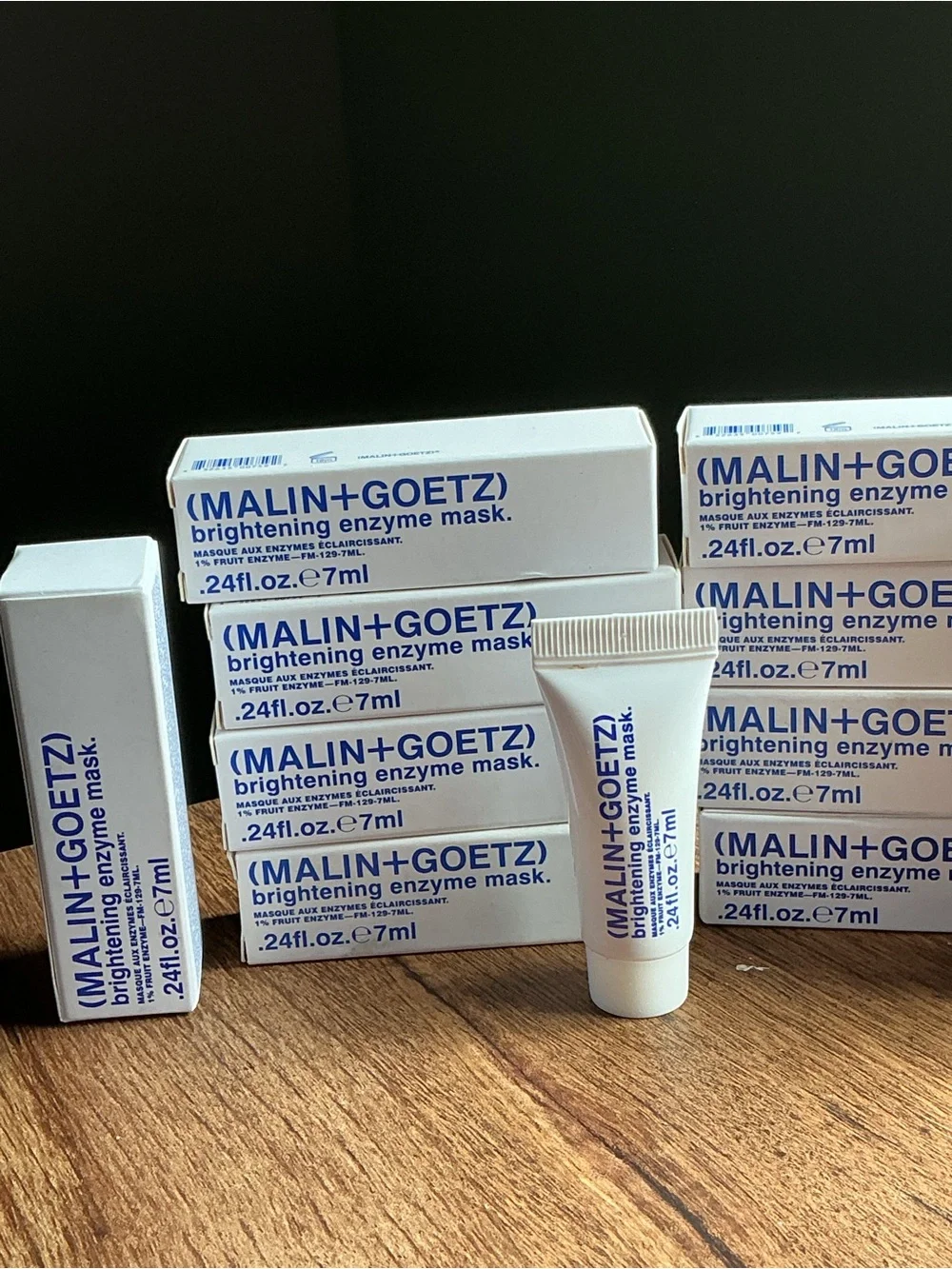 TEN Malin + Goetz Brightening Enzyme Mask - 7mL each